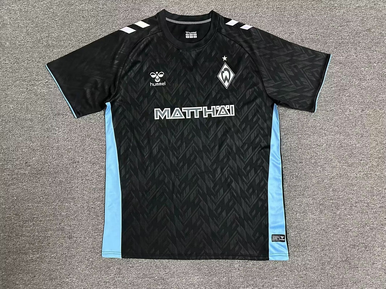 AAA Quality Werder Bremen 24/25 Third Black/Blue Soccer Jersey